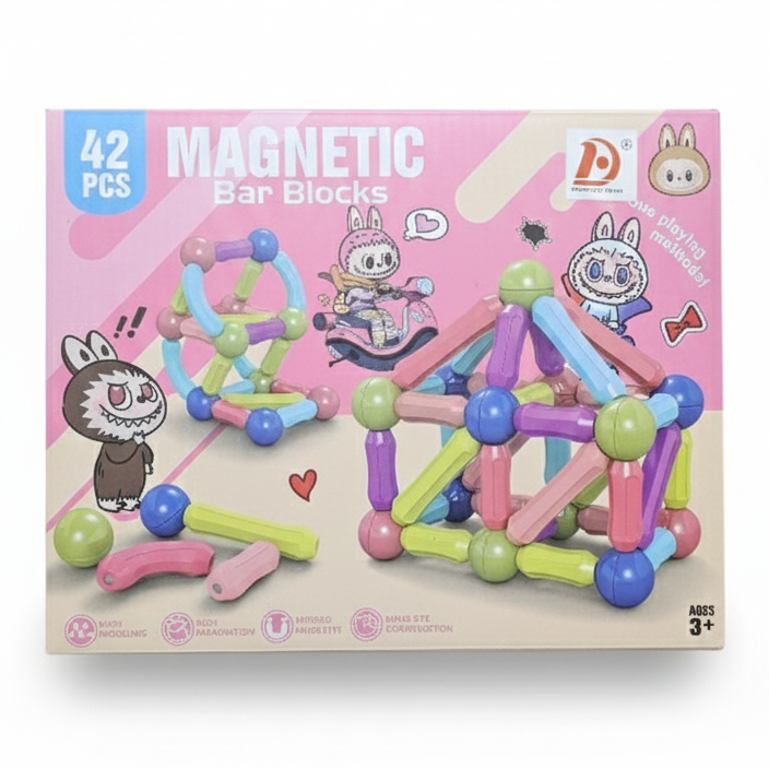 لعبة البناء المغناطيسية للبناء والتركيب للأطفال لتنمية المهارات والذكاء للاطفال