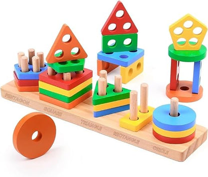 لوح تطابق الاشكال الخماسي